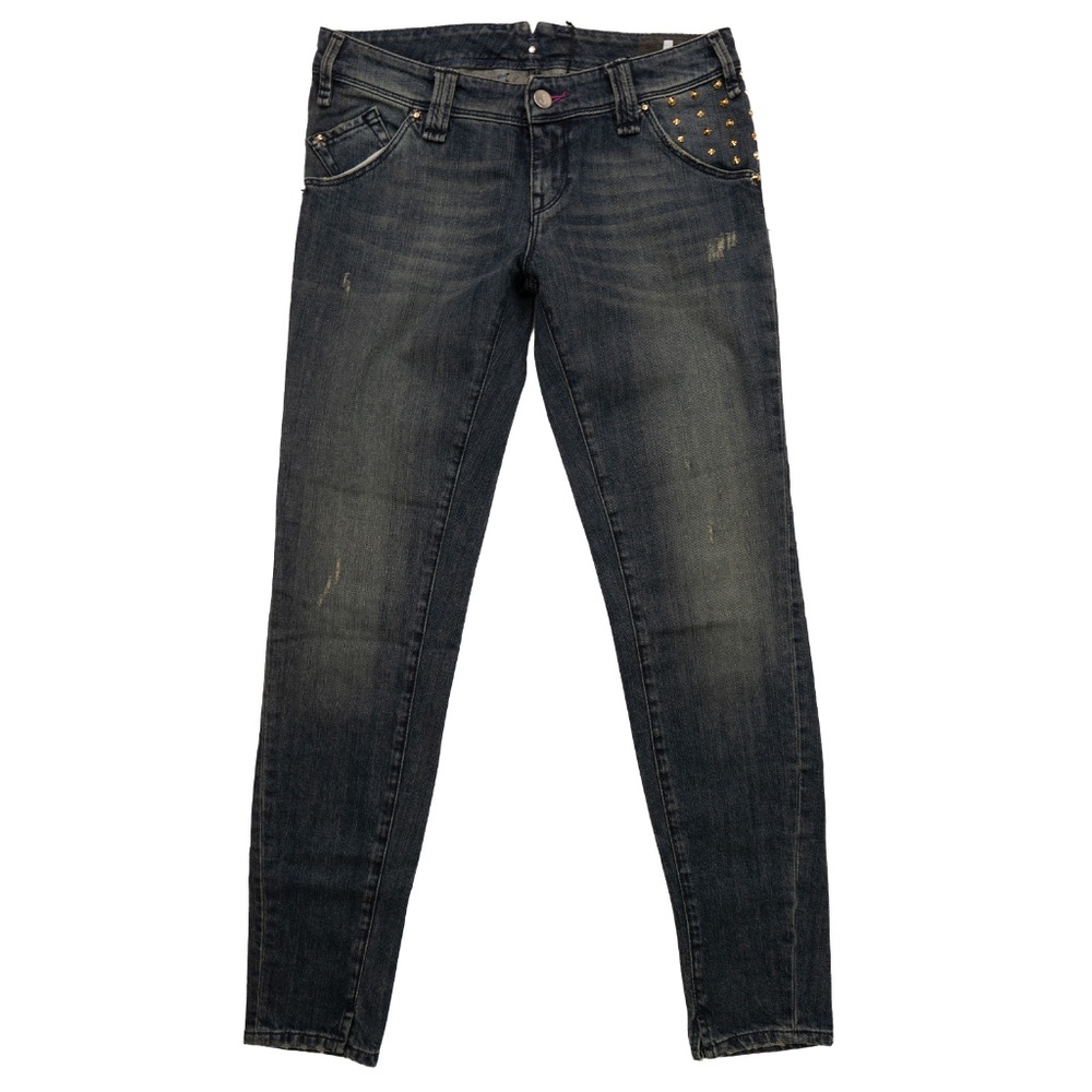 J Color Low Rise Skinny Jeans w/ Tags, Blue, Size